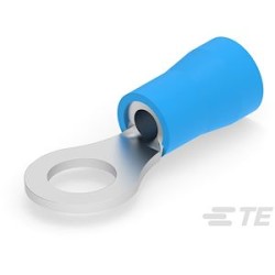 PIDGC 2,5-6-Cosse préisolée renforcée plage ronde-Bleu-1 à 2,6mm²-Bornage: 6mm