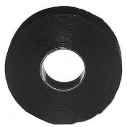 RIAS-Ruban isolant autoamalgamant noir-Largeur: 25mm-Épaiss: 0,75mm-Rouleau 10m