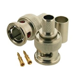 Ensemble de 2 BNC MALE pour RG58