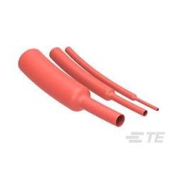 CGPT 25.4/12.7 Rouge 1 mètre-Gaine thermorétractable paroi mince 25.4/12.7