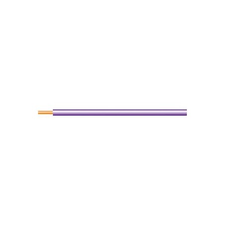 Fil rigide H07VU 1,5 mm² Violet en couronne de 100m
