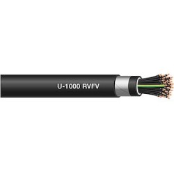 Câble rigide armé RVFV cuivre 27G1,5 mm² - à la coupe