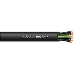 Câble souple H07RN-F cuivre 7G2,5 mm² - à la coupe