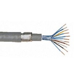 Câble téléphonique numérique armé SYT2 30 Paires AWG20 Gris - à la coupe