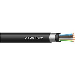 Câble rigide armé RVFV cuivre 5G16 mm² - à la coupe