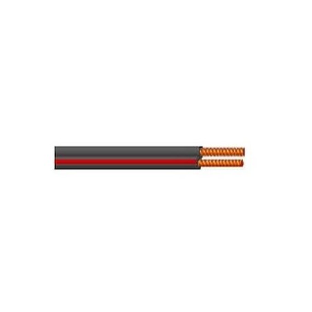 CABLE HAUT PARLEUR MEPLAT GRIS 2X0.75 C100M