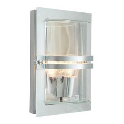 BASEL galvanisé 57W halogène max./E27 IP54 classe I verrerie claire