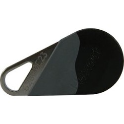 Badge de proximité noir/gris MIFARE 13.56 MHz toutes centrales HEXACT