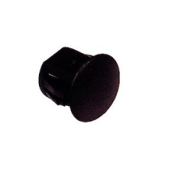 Obturateur ST simplex pour ports optiques (tiroirs, boitiers, coffrets), noir