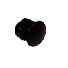 Obturateur ST simplex pour ports optiques (tiroirs, boitiers, coffrets), noir