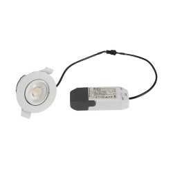 LED'UP UNIVERSAL SWITCH rond ori blanc 2700K/3000K/4000K 6W 60DEG IP65