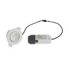 LED'UP UNIVERSAL SWITCH rond ori blanc 2700K/3000K/4000K 6W 60DEG IP65