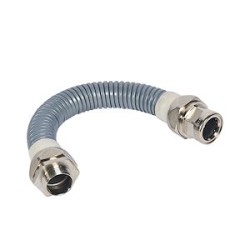 Raccord tube + raccord mâle filetage ISO M32x1,5 D25mm et longueur 370mm