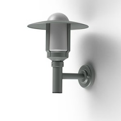 Applique Newpark N°2 opale Gris métal 023