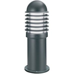 CALEO 1 - Borne Ext. IP44 IK07, noir, E27 100W max., Lpe non incl., haut.42cm