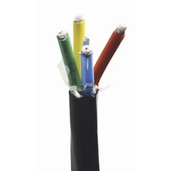 Multicab 4x17 vatc classe a -gaine noire-en touret de 100metres -diametre 18,5mm