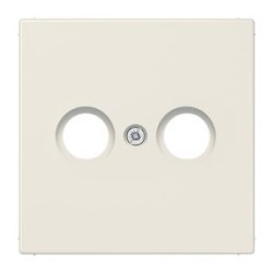 Enjoliveur pour prise TV-FM / LS 990 Ivoire