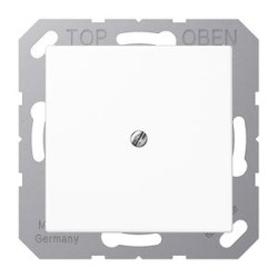 Sortie de câble avec serre câble / A 500 Blanc