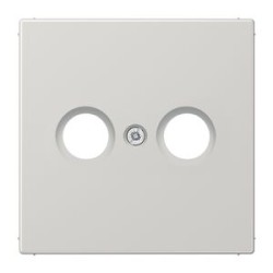 Enjoliveur pour prise TV-FM / LS 990 Gris clair
