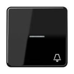 Enjo avec symb 'sonnerie' à voyant / CD 500 Noir