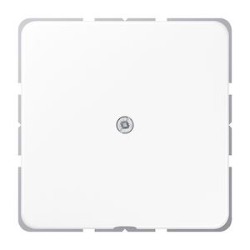 Sortie de câble avec serre câble / CD 500 Blanc