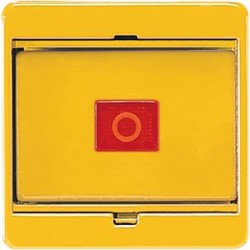 Enjoliveur de finition bris de glace avec touche et vitre / CD 500 Jaune