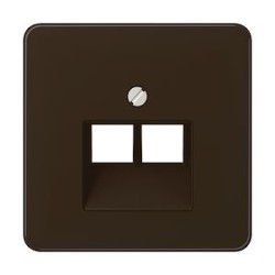 Enjoliveur pour prise IAE/UAE / CD 500 Brun