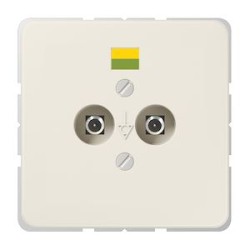 Prise équipotentielle pour fiches DIN 42801 / CD 500 Ivoire