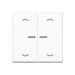 Enjo pour double IN et BP à voyant / A 500 Blanc