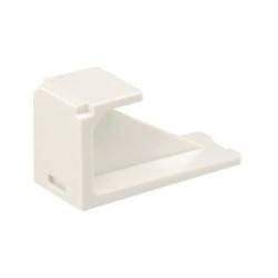 Blank Module, 1 Port Arctic White