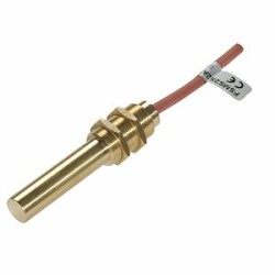 Détecteur magnétique M16 laiton - Câble silicone Longueur 0,5m - sortie NO+NC