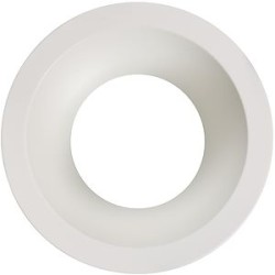 Collerette LED'UP UNIVERSAL ESTHET ronde blanc mat fixe