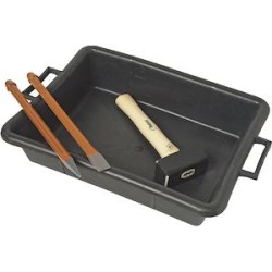 Kit bâtiment composé de 1 massette, 1 ciseau de maçon, 1 broche de maçon, 1 auge