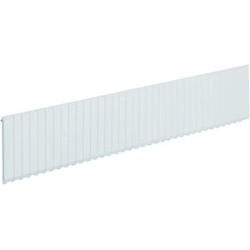 Obturateur en bande pour coffrets vector IP55 18 modules RAL 7035 gris clair