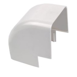 Coude 90 angle extérieur ivoire pour goulotte 110