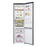 Réfrigérateur combiné LG grande capacité 387L, design portes plates