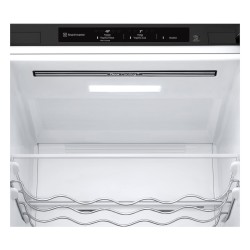 Réfrigérateur combiné LG grande capacité 387L, design portes plates