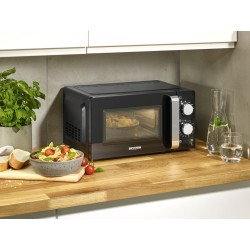 Four à micro-ondes, 17 L, 700W, 6 niveaux de puissance, minuterie 30 minutes