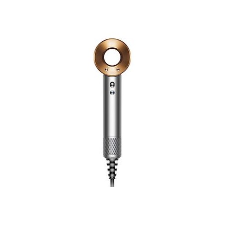 Dyson Supersonic sèche-cheveux nickel cuivré avec cinq embouts de coiffage, san