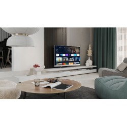 sharp tv qled 55', 4k haute definition frameless, hdmi 2.1, dolby vision