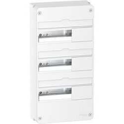 Resi9 - Coffret en saillie Blanc (RAL 9003)- 3 rangées de 13 modules