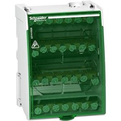 Linergy DS - Répartiteur étagé tétrapolaire - 100A - 4x7 trous