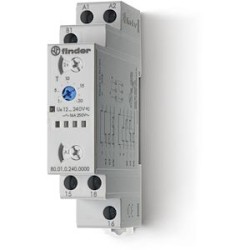 Tempo 6 fonctions multitension 1RT 16A 12-240V AC/DC, de 0,1s à 24h