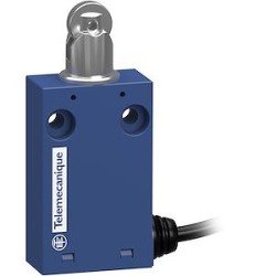 XCMH - IDP. Plast.- Poussoir à galet - NO+NC Brusque - Cable PVC 1m