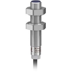 XS détecteur inductif basique métal - M8 L42mm noyable Sn2,5mm DC3-PNP NO - 2m