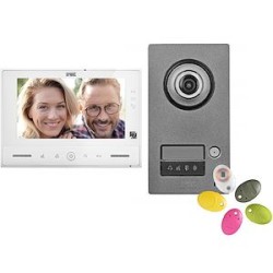 Kit Portier Video Note 2, Platine 1Bp Et Moniteur 7 Pouces