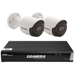 Kit vidéo surveillance 5MP 2 caméras + 1 NVR PoE 4 canaux + 1 To HDD