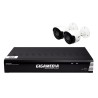 Kit vidéo surveillance 5MP 2 caméras + 1 NVR PoE 4 canaux + 1 To HDD
