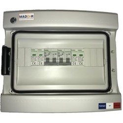 Coffret PV 600VDC 2MPPT 2 Strings 2 intersectionneurs avec parafoudre