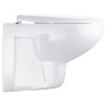 WC suspendu Bau Ceramic sans bride